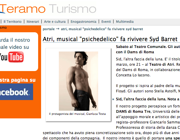 articolo syd l'altra faccia della luna