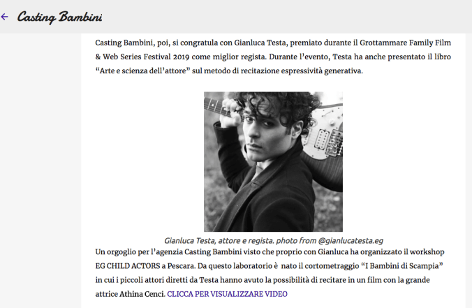 casting bambini 2