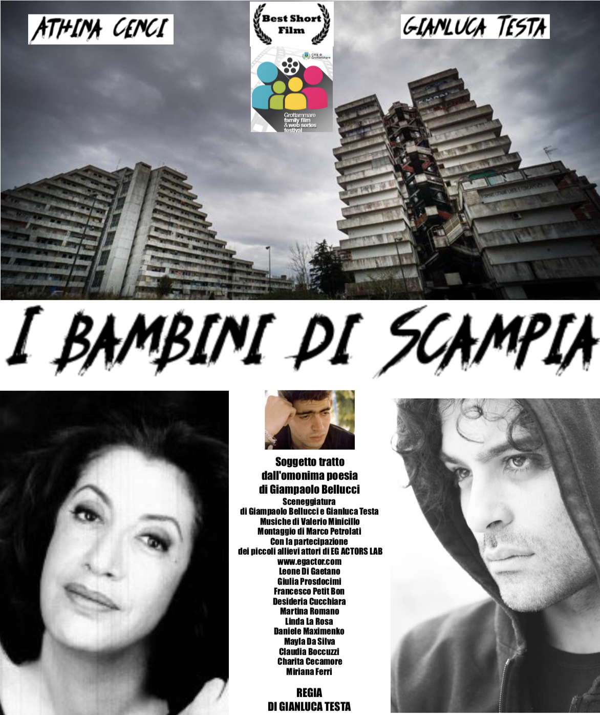 locandina i bambini di scampia jeg