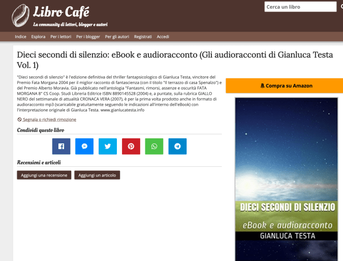 dieci secondi di silenzio 1